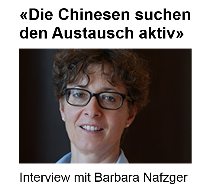 Interview mit Barbara Nafzger zur Chinareise